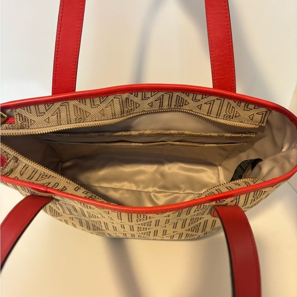 Vintage LAUREN by RL Signature Monogram, Shoulder Bag - Picture 2 of 13